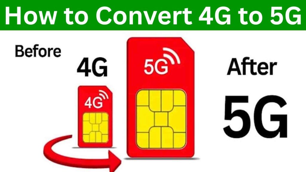 How to Convert 4G to 5G Mobile and Activate 5G Services - Filuxy